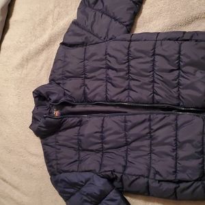 Navy blue Childrens Place puffer jacket 10/12